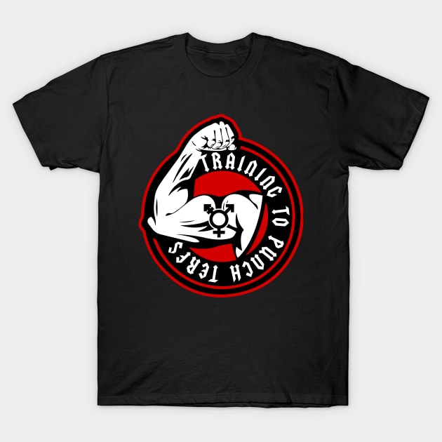 TRAINING TO PUNCH TERFS T-Shirt by remerasnerds